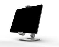 Support de tablette réglable en métal pour iPad et téléphones, en ABS et alliage d'aluminium