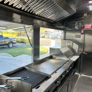 Camión de carro de comida estándar de moda australiana con remolque de comida móvil de cocina completa - Product Image 6