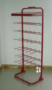 Siêu Thị Khuyến Mại Hàng Tạp Hóa Kim Loại Rack Với Kẹo, 6 Lớp Kim Loại Hiển Thị Kệ Với Móc Treo - Product Image 2