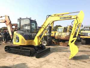 Excavadora Komatsu PC55 Usada, 90% Nueva, Original de Japón, Excavadora de Orugas Hidráulica Komatsu55 PC55 - Product Image 4