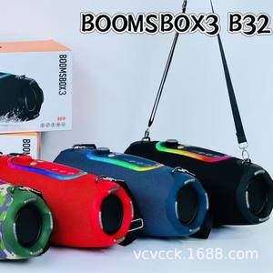 Subwoofer LED RGB portable 60W haute puissance pour enceinte sans fil Bluetooth, étanche et anti-poussière pour fêtes en extérieur, avec <span class=keywords><strong>batterie</strong></span> - Product Image 3