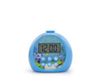Projecteur de veilleuse RGB intelligent breveté pour enfants, avec horloge de table, réveil, minuteur et affichage numérique, en plastique, pour intérieur