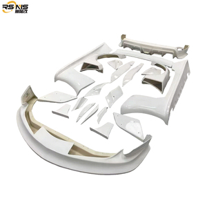 A90 <span class=keywords><strong>Toyota</strong></span> Supra MK5 A91ดัดแปลงสไตล์กระต่ายจรวดไฟเบอร์กลาสหรือชุดตัวถังกว้างสไตล์ LB กระโปรงหน้าด้านข้างสปอยเลอร์หลัง - Product Image 3