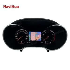Navihua Car Digital Cluster Speedometer Virtual Instrument Cluster With Carplay and Mirror Link Function for Benz C/GLC 15-2018 - Product Image 1