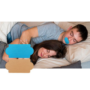 Dudaklar için uyku hipoalerjenik kokulu lavanta nane uyku bantları için ağız bandı ağız solunum şeritleri kapattı - Product Image 2