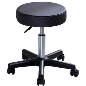 Ke Ming Dental Chair With Backrest <b>Height</b> <b>Adjustable</b> Office Chair Leather Casters 360 Degree Rotation - Product Image 2