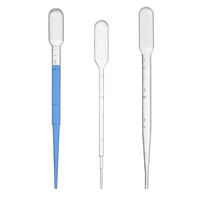 Micro-pipette de transfert de sang en plastique jetable médical 20ul