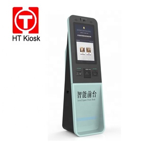 19 inch màn hình cảm ứng thông minh khách sạn kiosk kiểm tra và kiểm tra kiosk với thẻ tín dụng thanh toán thiết bị đầu cuối - Product Image 2