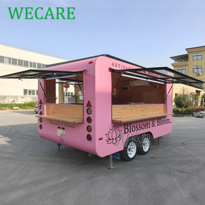 Wecare Chine - Camion de restauration mobile extérieur, chariot de café et de nourriture de rue, remorque de cuisine complète à vendre aux États-Unis - Product Image 3