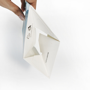 Caja de cartón plegable blanca personalizada, cajas de embalaje personalizadas, píldoras de <span class=keywords><strong>rinoceronte</strong></span> personalizadas, mango de cartón para medicina, papel recubierto CMYK UY485 - Product Image 4