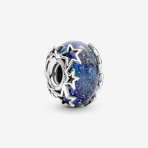 925 Plata de Ley Little Flying Pig Star Moon Arcane Mark Spacer Beads Colgante Pulsera Zircon Love Donuts Snowflake Jewelry - Product Image 2
