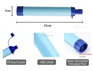 2026 FlyinChamp Filtro Acqua Portatile Personale di Alta Qualità a Prezzo di Fabbrica per Arrampicata ed Escursioni con Materiale PP - Product Image 5