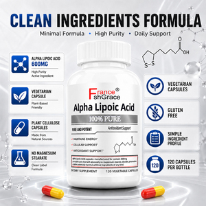 Cápsulas de Ácido Alfa Lipoico que Favorecen una Circulación Saludable y una Respuesta Nerviosa Saludable, Envejecimiento Saludable, 120 Cápsulas de Ácido Alfa Lipoico - Product Image 4