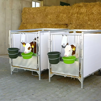 Enclos individuel de haute qualité pour veaux, boîte de maternité pour veaux, clôture modulaire, treillis, portails à vendre en Australie, ranch, acier galvanisé durable