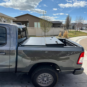 Cubierta enrollable impermeable de aleación de aluminio con cierre para caja de camioneta <span class=keywords><strong>Dodge</strong></span> Ram 1500 Ford F150 Ranger Tundra Navara - Product Image 5