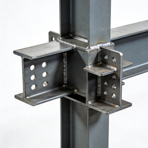 Nœuds structurels soudés en acier au carbone personnalisés OEM pour les structures d'usines préfabriquées en acier, produits au Vietnam à partir de plans - Product Image 2