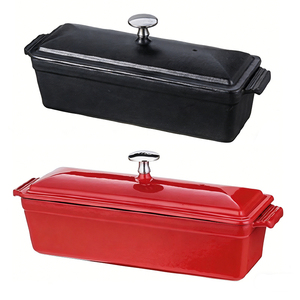 Vente en gros de casseroles en fonte émaillée personnalisées pour la cuisine japonaise, pour le <span class=keywords><strong>foie</strong></span> <span class=keywords><strong>gras</strong></span> - Product Image 4