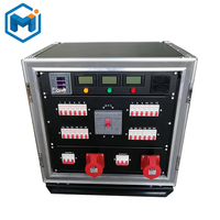 24-Way 16A Étanche Power Distro Grand Écran LED Éclairage de Scène Audio Distribution de Puissance Cabinet avec Flight Case