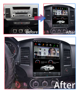 10.4 inch Tesla phong cách cho Android Car Stereo đài phát thanh Máy nghe nhạc <span class=keywords><strong>GPS</strong></span> cho Mitsubishi Lancer EX 2010-2016 - Product Image 3