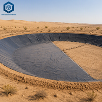Prix direct usine Harga Geomembrane HDPE 1,5 mm Fabricant de bâches en HDPE pour l'étanchéité des bassins et la gestion des déchets solides