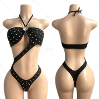 Combinaisons de danse exotiques ELITES Stripper Rompers Designer