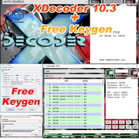 Gran Oferta 2024: XDecoder 10.3, Eliminador de Códigos de Error DTC, Software para Eliminar DTC, Compatible con Varios Vehículos, con Generador de Claves Gratuito