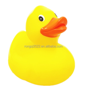 10Cm Cổ Điển Màu Vàng Vịt Màu Xanh Màu Hồng Màu Xanh Lá Cây Màu Đỏ Nhựa Tắm Vịt Đồ Chơi Cho Trẻ Em Tắm Bên Quà Tặng - Product Image 2