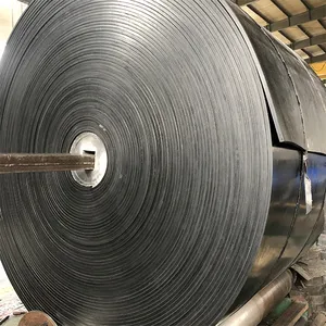 V-tipi Chevron desenli endüstriyel kauçuk konveyör kemerleri özel kum çakıl kesme işleme hizmeti - Product Image 1