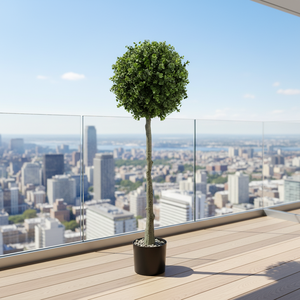 Grande boule <span class=keywords><strong>d</strong></span>'arbres artificiels en topiaire - <span class=keywords><strong>D</strong></span>écoration de jardin et fournitures de verdure verticale - Product Image 4