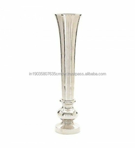 Modern Best Design Hot Selling Fancy Brass Handmade Tabletop Flower <b>Vase</b> for Gardenware <b>Unique</b> New Arrival Back School Occasions - Product Image 2