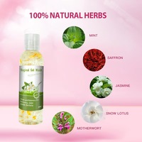 Etiquette Personnalisable Yoni Féminin Lotion Nettoyante Intime Soin Équilibrant le pH pour Application Gynécologique Anti-Itchi Vulvaire