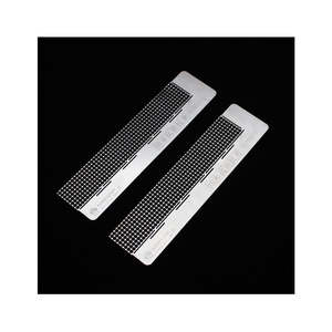 Alat lukisan berlian Diy Aksesori bordir berlian lubang persegi penggaris cetakan baja tahan karat - Product Image 4