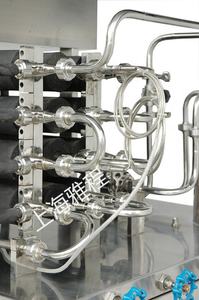 Stérilisateur de lait <span class=keywords><strong>UHT</strong></span> à l'échelle de laboratoire Homogénéisateur optionnel 20-25L/H Capacité SUS304 Acier inoxydable 0.5 Précision de chauffage - Product Image 3