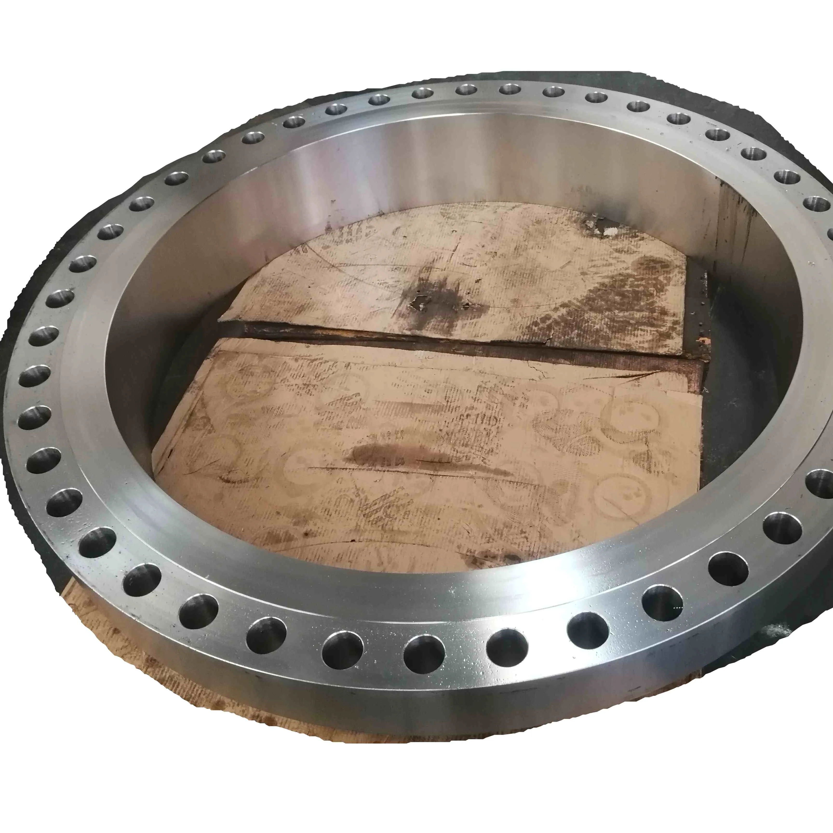 ASME B16.47 A182 F304 304L 316 High pressure Pn10 Dn800 Big size Stainless Steel Pipe Flange Collar Flange Plate Rf Big Forged