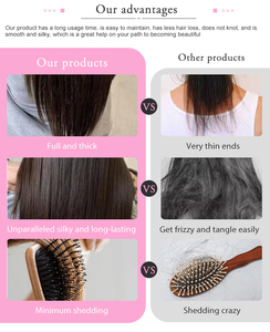 Extension per <span class=keywords><strong>Capelli</strong></span> Genius Weft 20 Pollici Biondo <span class=keywords><strong>Cenere</strong></span> e Biondo Chiaro Annodati a Mano per Donne 50G - Product Image 6