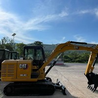 Mini-excavatrice CAT 305.5E2 d'occasion en excellent état, machine sur chenilles de 5 tonnes