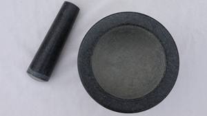 Gran venta de piedra de cocina Natural, herramienta de molienda de pimienta reutilizable, <span class=keywords><strong>mortero</strong></span> de cocina, Material de mármol <span class=keywords><strong>con</strong></span> logotipo personalizado - Product Image 4