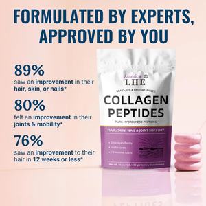 Nouveauté : Poudre de collagène en peptides pour soutenir les cheveux, la peau, les ongles et les articulations – Compléments de collagène pour femmes et hommes - Product Image 3