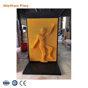 Sculpture en plastique 3D Pin Art <span class=keywords><strong>Pinart</strong></span> Impression Grand écran pour enfants et adultes - Product Image 4