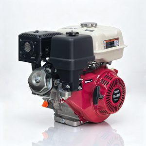 Moteur à <span class=keywords><strong>essence</strong></span> compact 270cc 10HP 4 <span class=keywords><strong>temps</strong></span> refroidi par air à double démarrage pour petits palans / équipements de levage de matériaux - Product Image 2