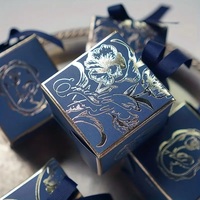 Boîtes Cadeaux de Luxe Personnalisées pour Dragees, Chocolats et Friandises de Mariage, Emballage Papier Haut de Gamme avec Gaufrage pour Invités