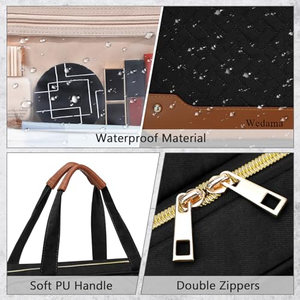 Travel <b>Hanging</b> Multifunctional Toiletry <b>Bag</b> with Jewelry Storage Telescopic Handle Compatible Travel Organizer Tote <b>Bag</b> - Product Image 5