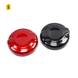Cubierta de tanque de gasolina de <span class=keywords><strong>aceite</strong></span> de fibra de carbono seco de carbono Shasha, accesorios exteriores de coche, embellecedor para MINI F Series F55 F56 Cabrio F57 - Product Image 1