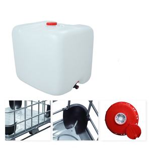 Réservoir IBC de stockage de produits chimiques en PEHD de 1000 L avec <span class=keywords><strong>cuve</strong></span> sous pression pour engrais, latex, colorants, glycérine, eau - Neuf - Product Image 2