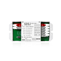 Nouveau contrôleur LED intelligent RF2.4GHz Tuya WiFi avec application, DC24V, variateur de lumière CCT RGB double couleur 4 en 1 avec contrôle sans fil