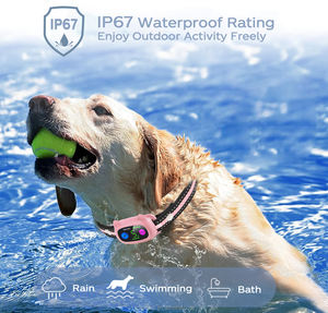 2025 नवीनतम छाल कॉलर रिचार्जेबल कंपन कोई शॉक बार्क कॉलर वाटरप्रूफ कुत्ते प्रशिक्षण कॉलर वाटरप्रूफ कुत्ते प्रशिक्षण कॉलर - Product Image 4