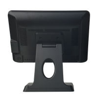 Tablette avec écran tactile capacitif 15 pouces, Celeron J3455, Win10, système POS à double écran pour la vente au détail