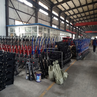Motoculteur Agricon d'occasion, moteur 8 CV, deux roues, motoculteur à deux roues, pare-chocs renforcé, direction différentielle, usage intensif pour ferme et serre