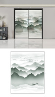 Cloisons décoratives artistiques en verre trempé coloré pour hôtels, lieux haut de gamme, cuisines, salles de bain, usage intérieur, thermique