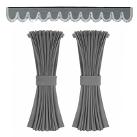 Rideaux de cabine de camion en gros, ensemble de rideaux occultants universels pour camions lourds Howo, Sitrak, FAW, Renault, Hino